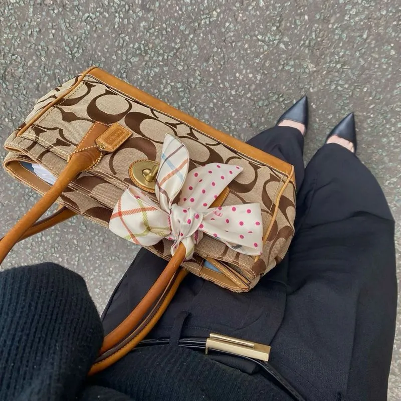 COACH Vintage Bag y2k Shoulder Totebag Coc photo 1