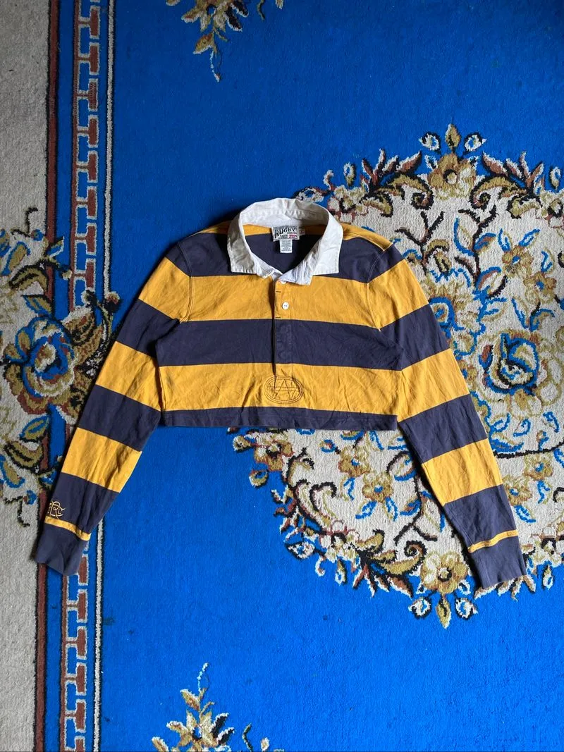 Polo Ralph Lauren Cropped Rugby Shirt photo 1