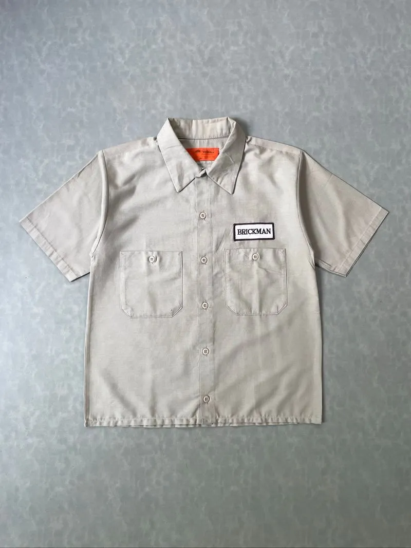 Vintage Redkap Button-up Workshirt “Brickman” photo 1