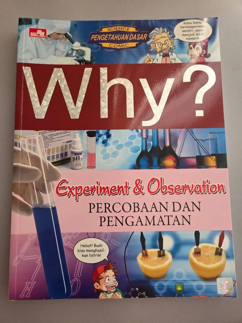 Buku Komik Why Experiment & Observation photo 1