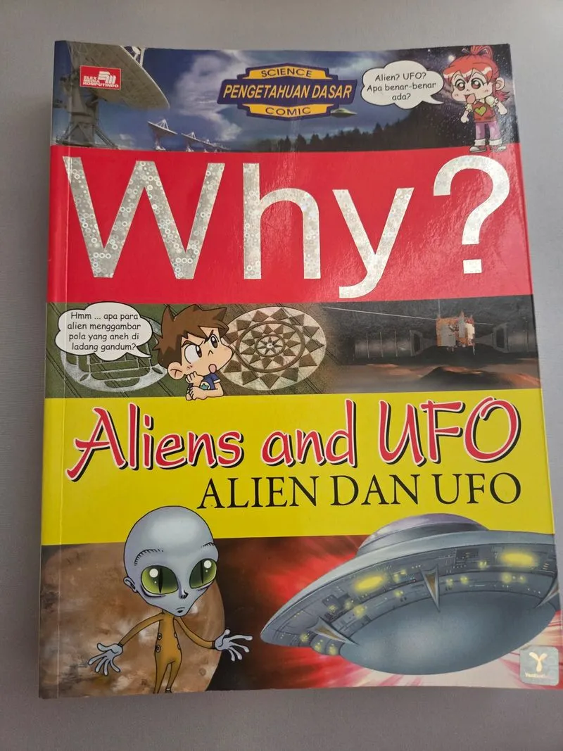 Buku Komik Anak Why Aliens and UFO photo 1