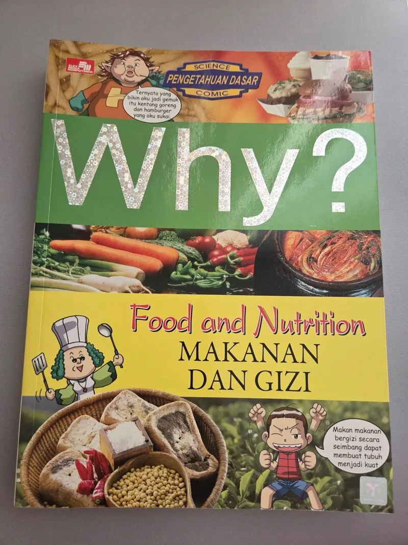 Buku Komik Anak Why Food and Nutrition photo 1