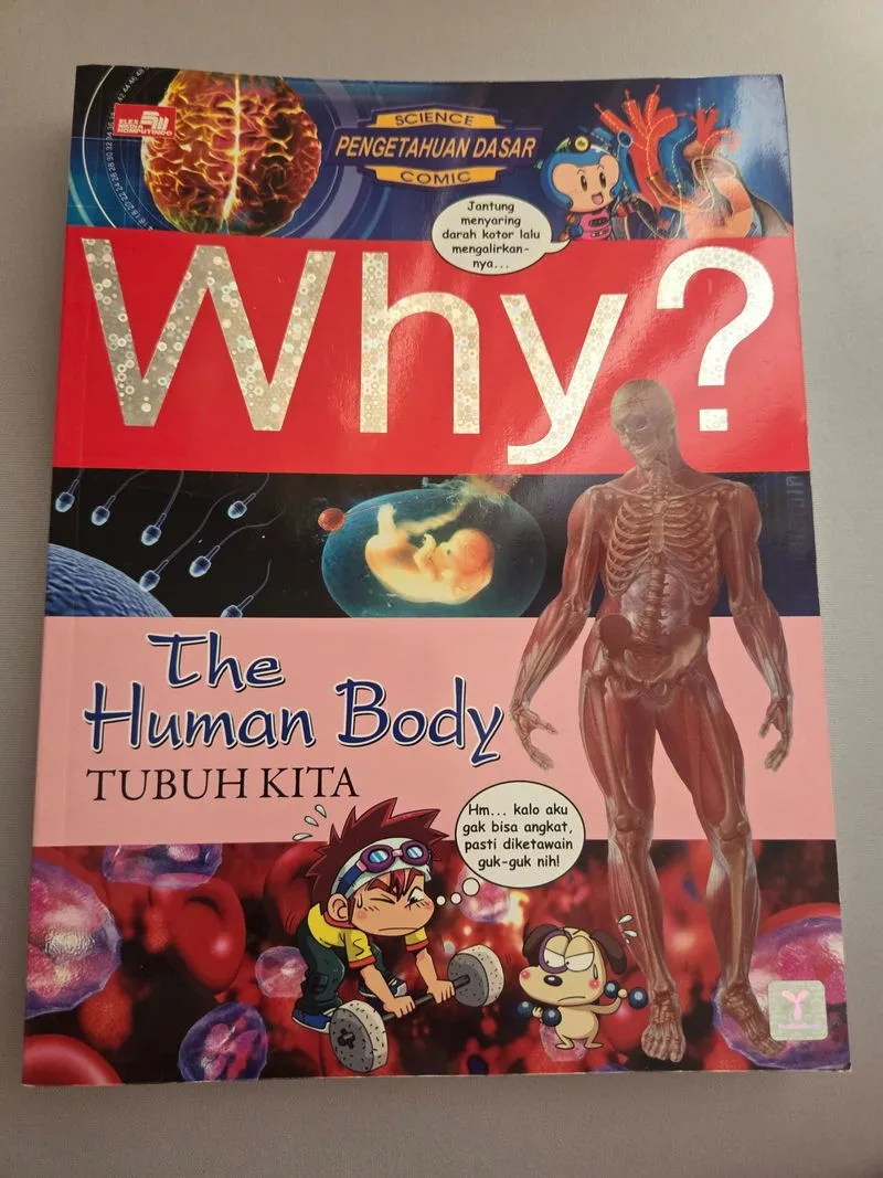 Buku Komik Anak Why The Human Body photo 1