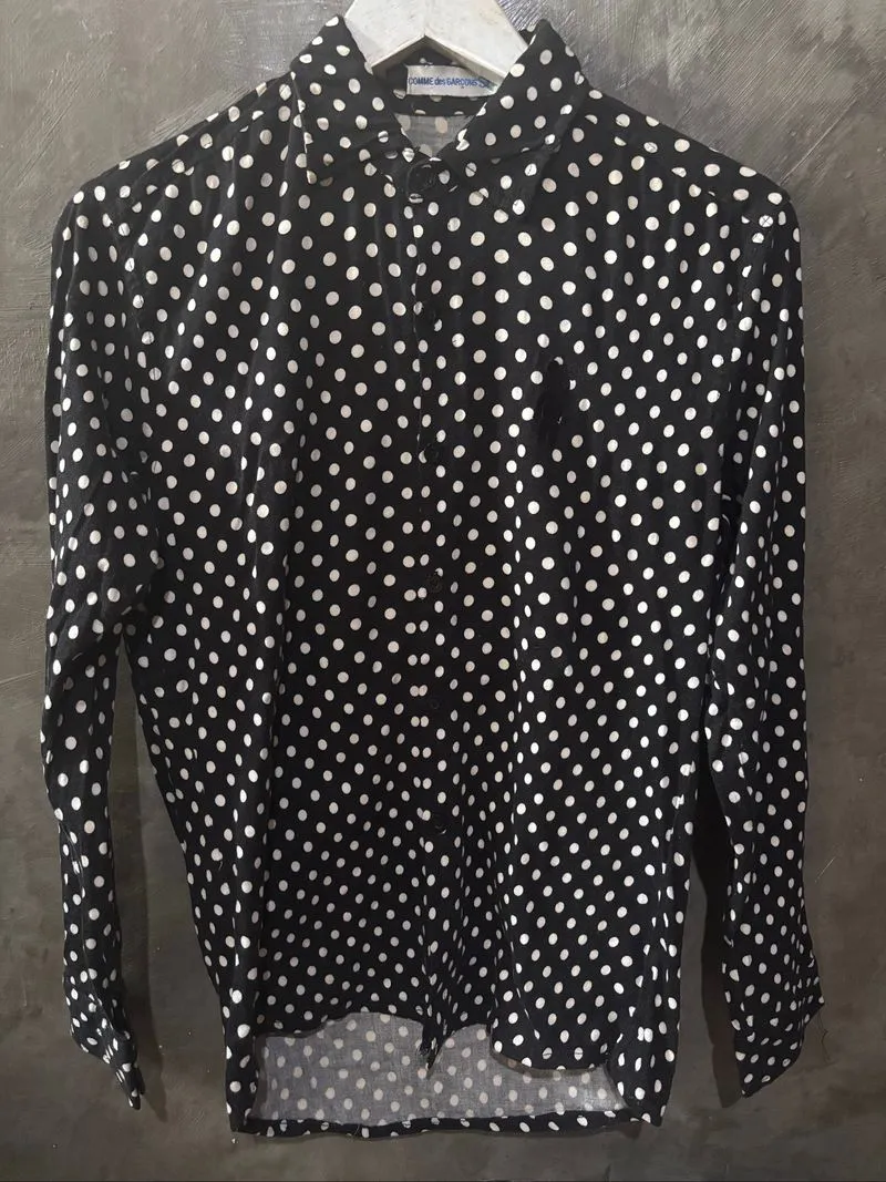 CDG POLKADOT SHIRT  photo 1