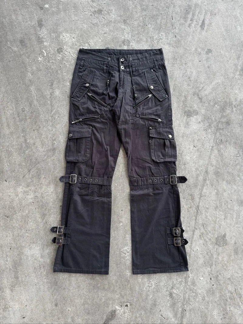 Semantic Design Bondage Flare Cargo Pants photo 1