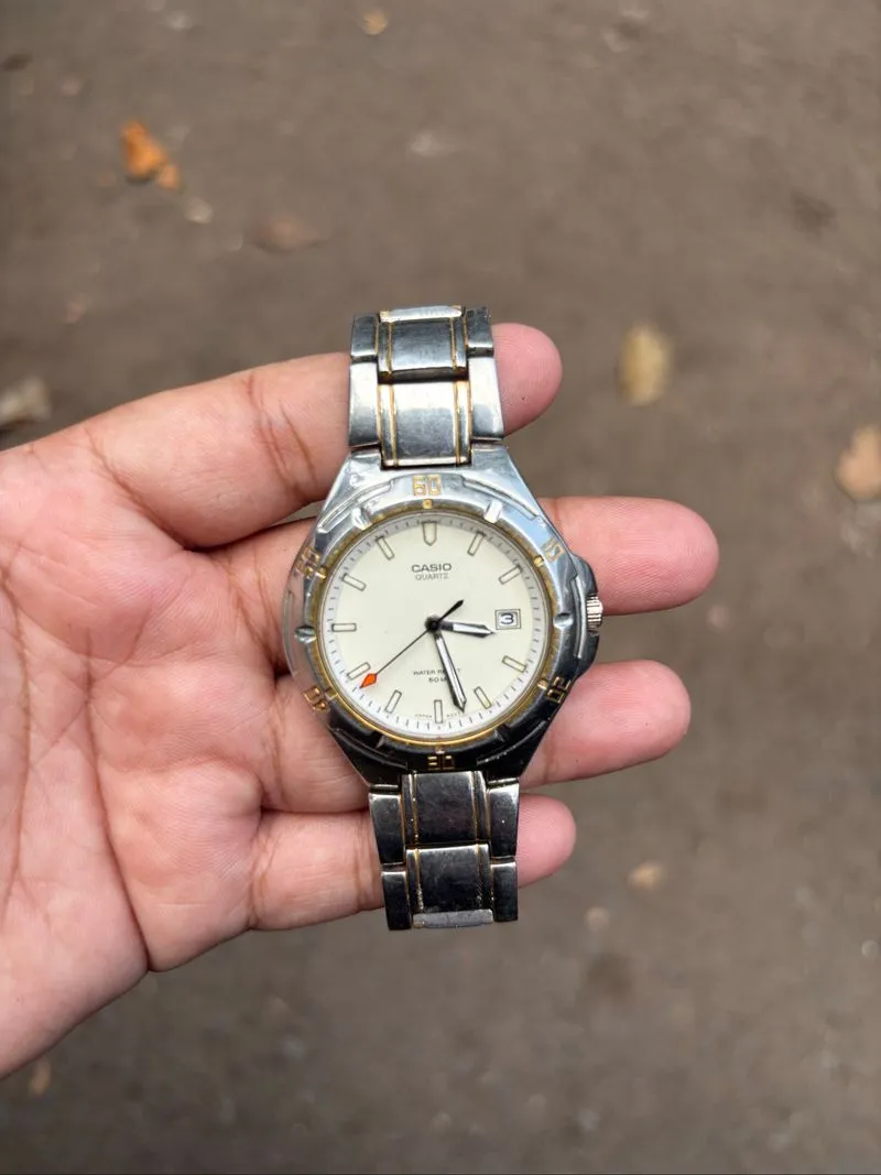 JAM CASIO DATE JUST (JDM) MTP-1198 SERIES photo 1