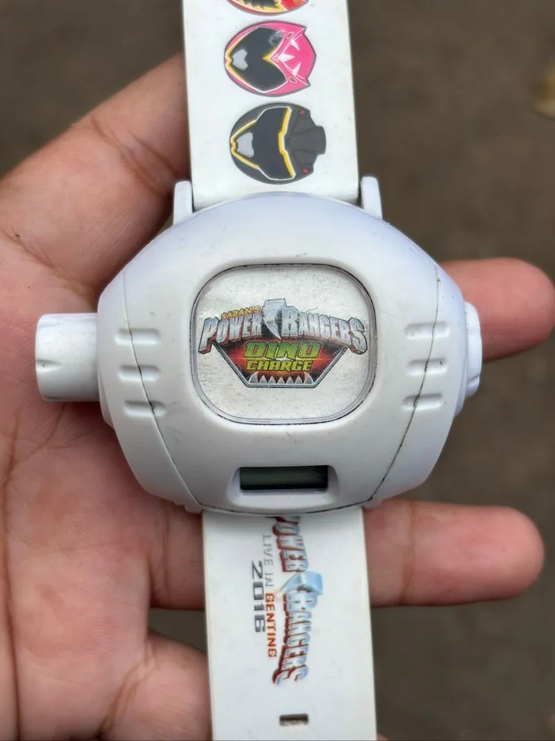 JAM TANGAN POWER RANGERS PROJECTOR ORIGINAL (OFF) photo 1