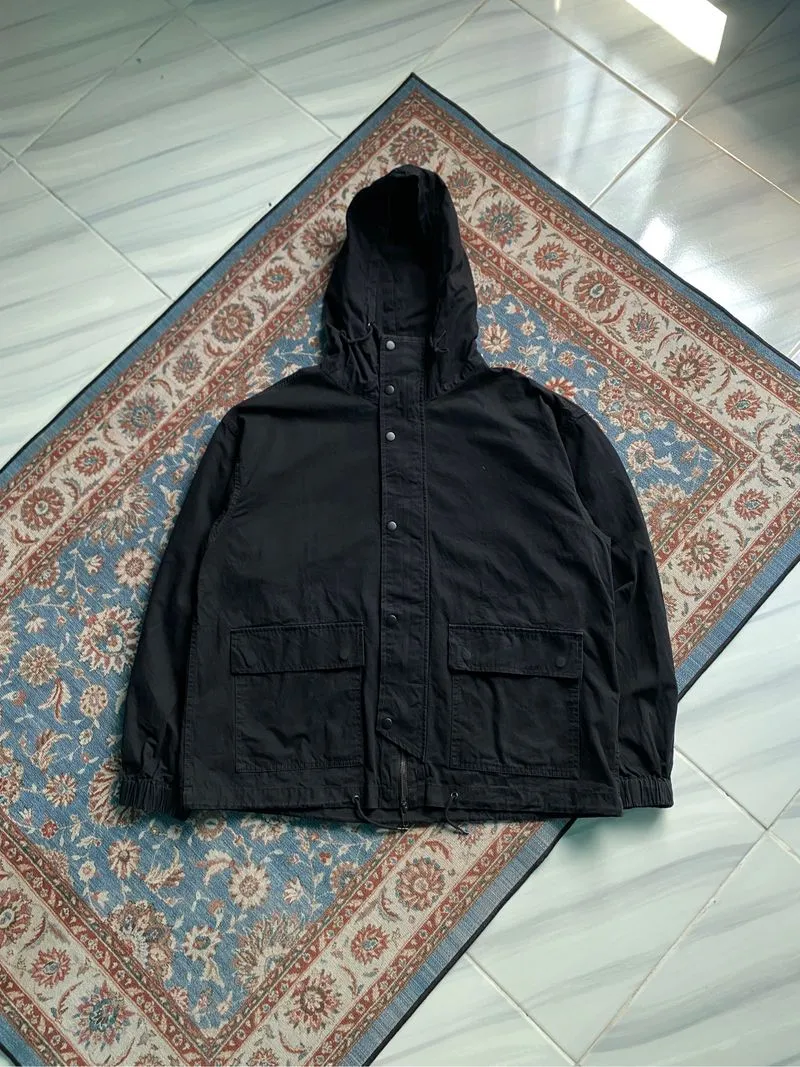 Partimento Canvas Two Big Pocket Double Zipper Jacket photo 1