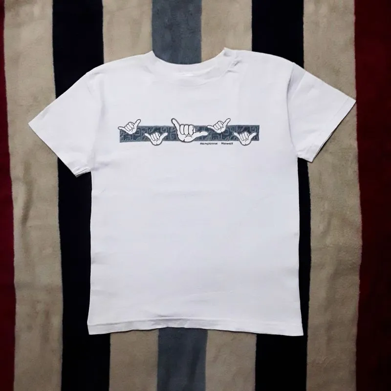 Vintage 00s Tennessee River Hang Loose Hawaii T-Shirt photo 1