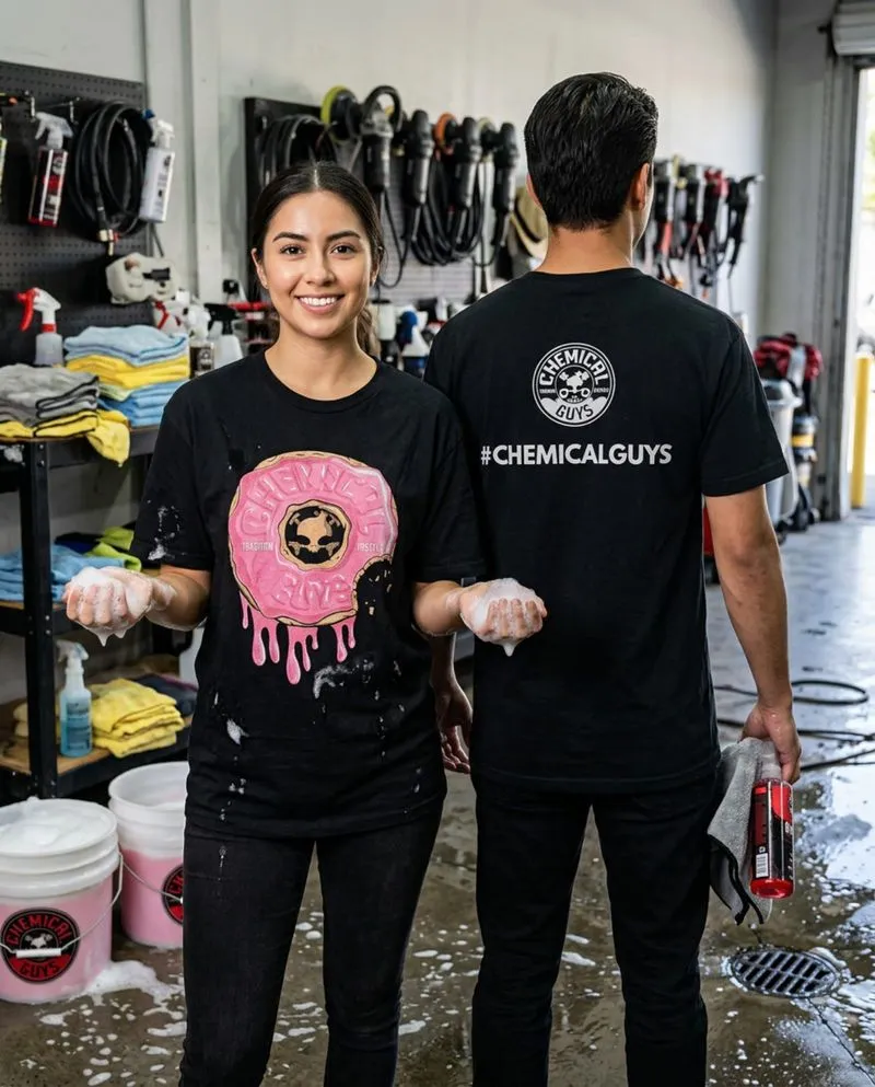 Chemical Guys "Fresh Glazed Doughnut" Car Care Graphic Tee photo 1