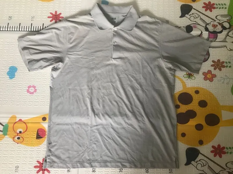 Uniqlo Casual Polo shirt Pria green photo 1