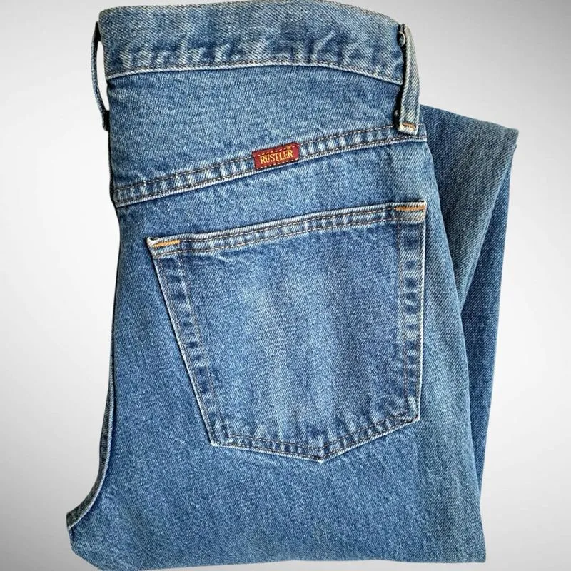 (33 X 30) '90s Rustler 8719RPW Regular Fit Straight Leg photo 1