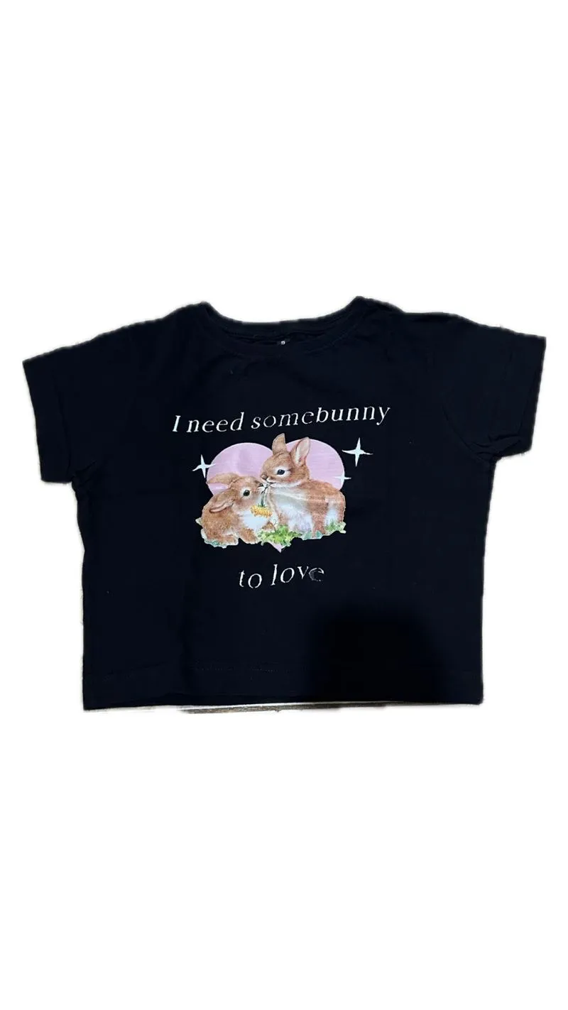baby tee bunny photo 1