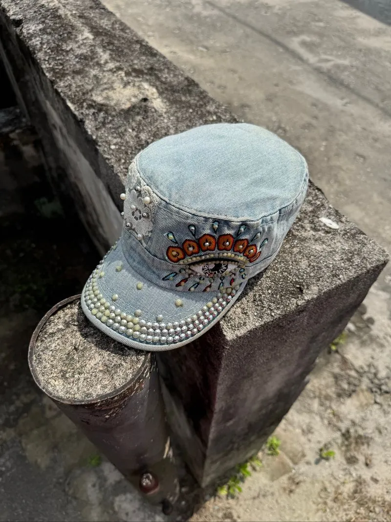 Commando Cadet Denim Style Bustling Guanqun photo 1