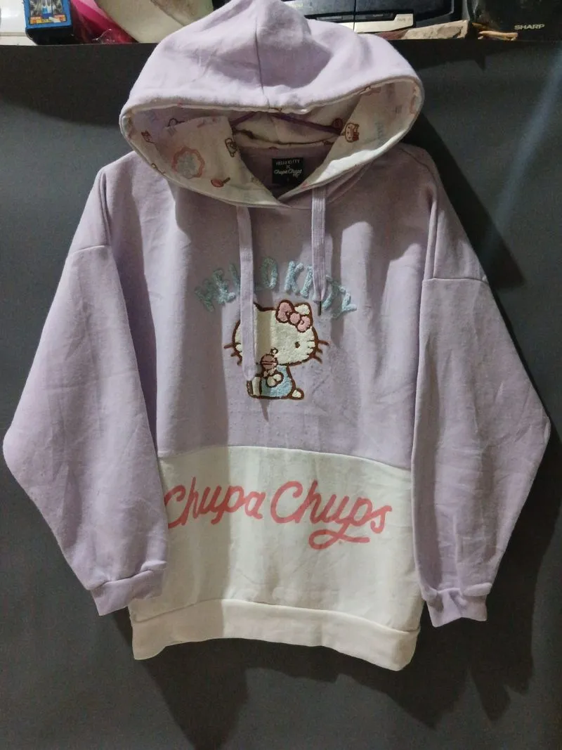 Hoodie  Hello Kitty X Chupa Chups.  photo 1