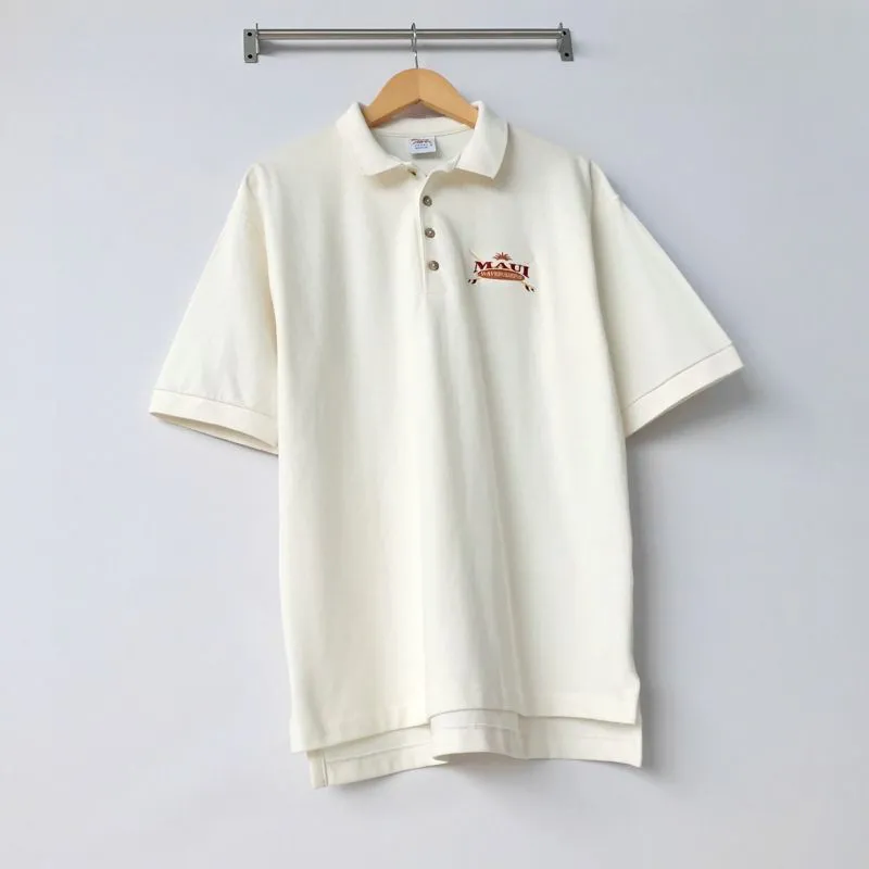Japanese brand Casual Polo shirt Pria white photo 1