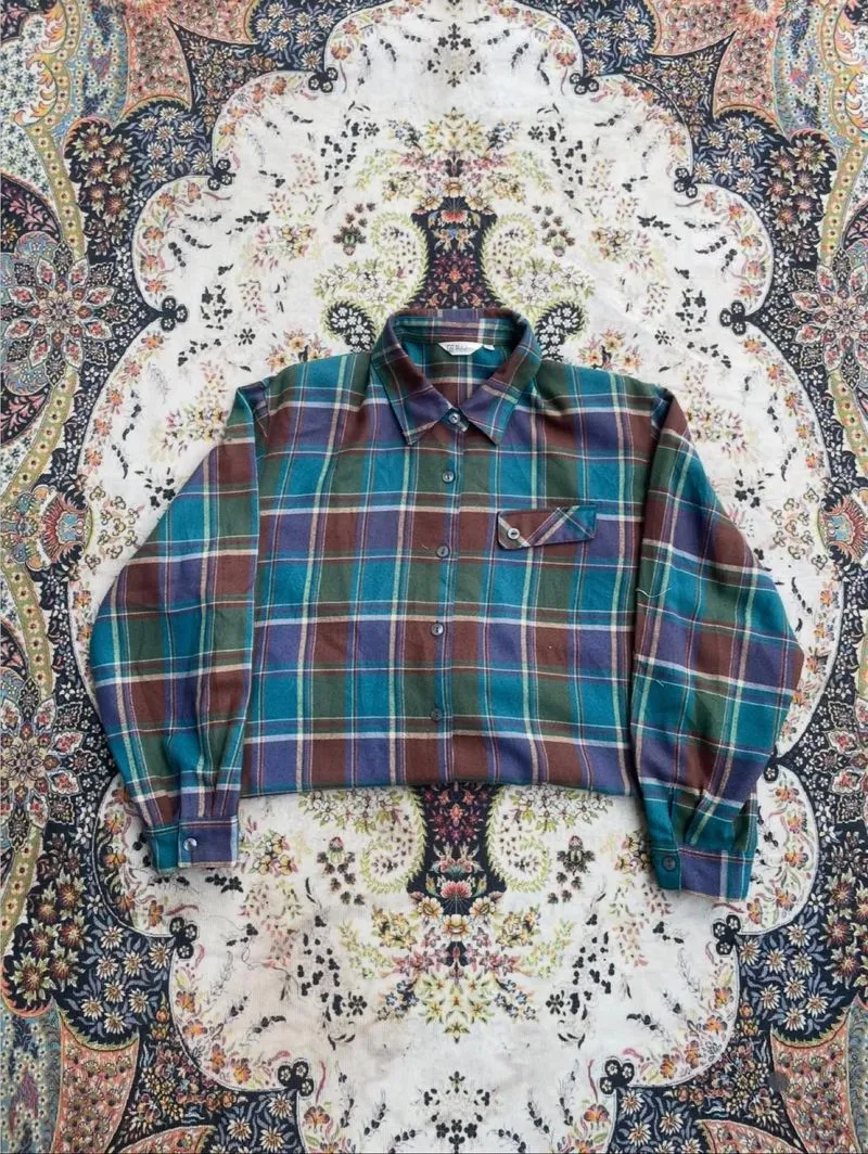 Kemeja Boxy - Flannel photo 1
