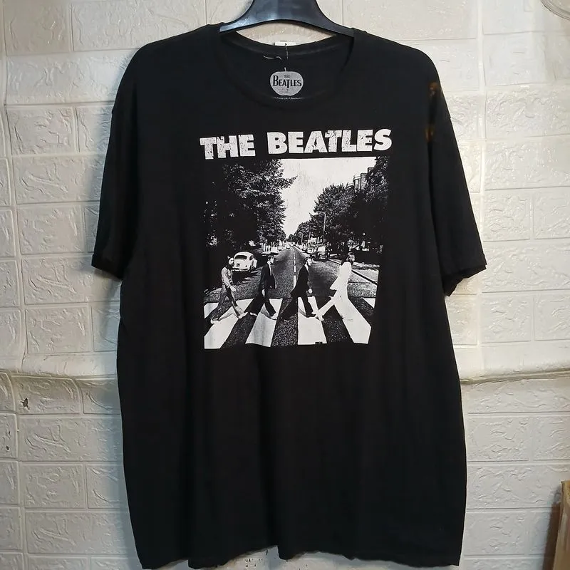 Kaos Band T Shirt Musik Official The Beatles Black Size XL photo 1