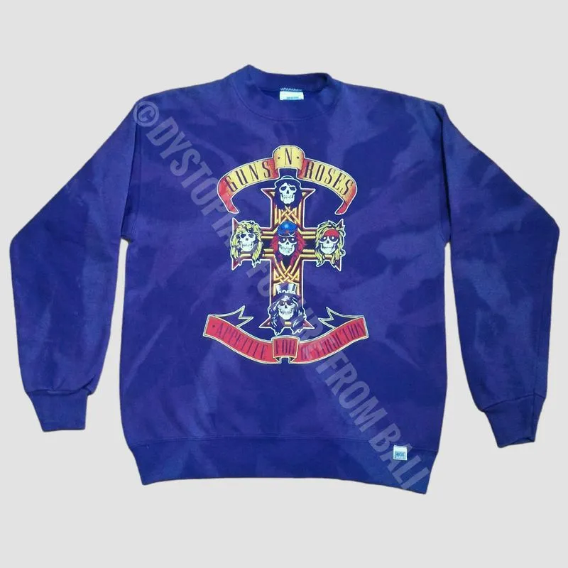 Vintage Sweatshirt Band Guns N Roses Apetite For Destruction photo 1