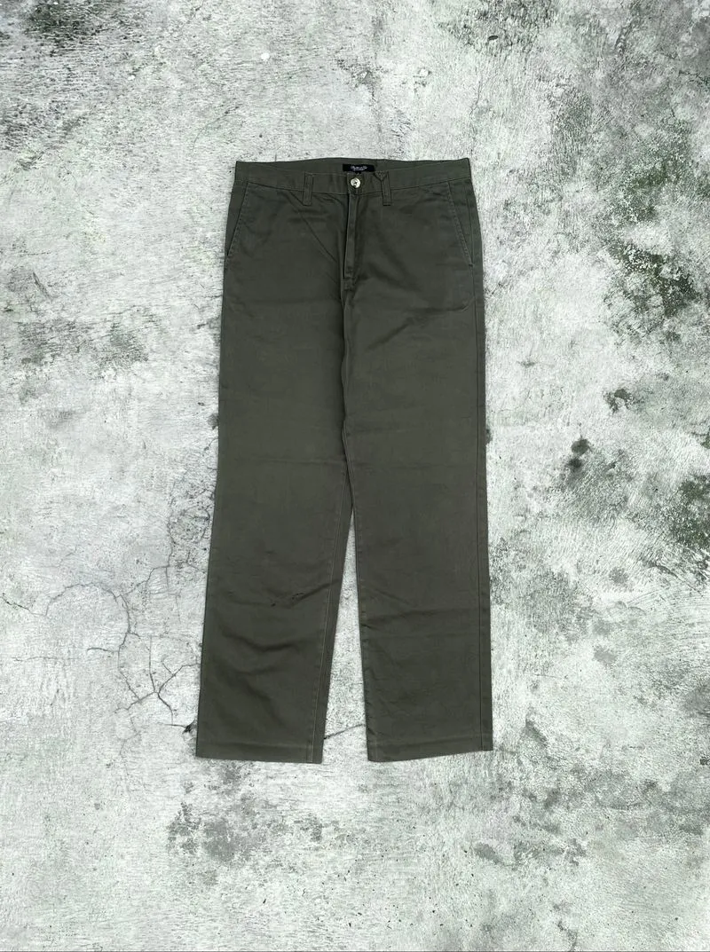 RHYTHM OF LIFE UNITED ARROWS WORK PANT OLIVE photo 1