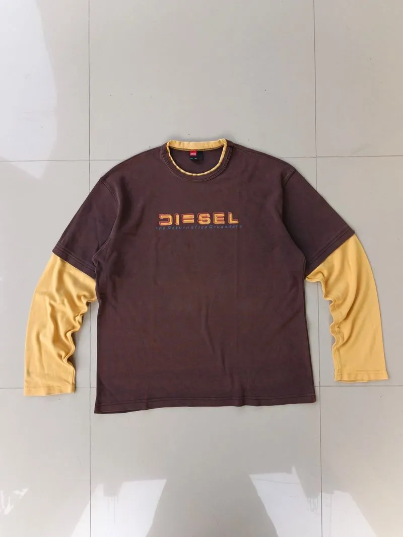 DIESEL LONGSLEVE Y2K VINTAGE ORIGINAL photo 1