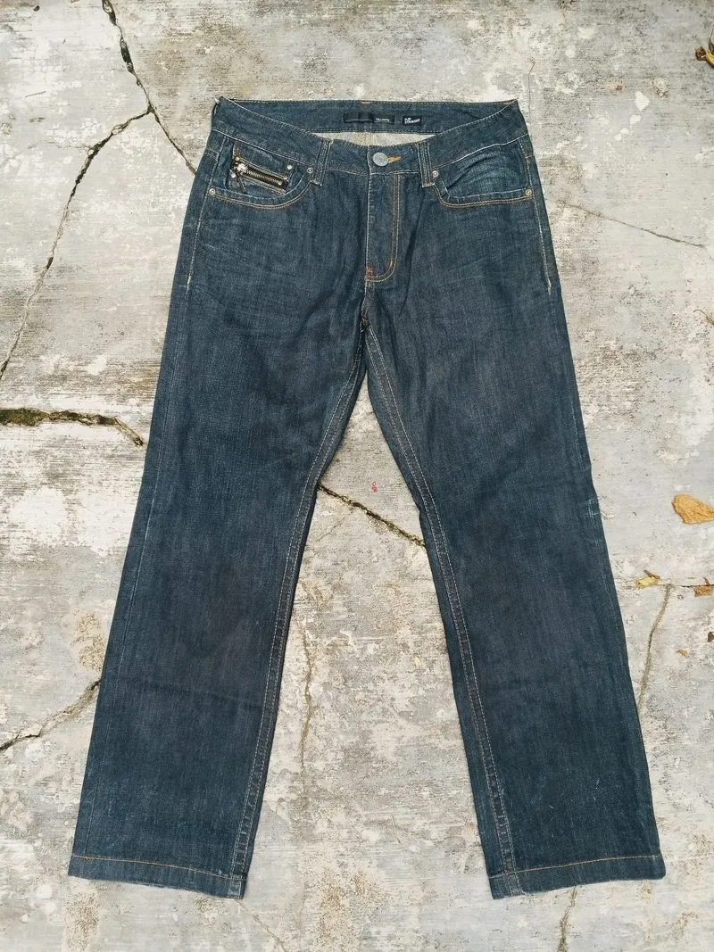 TBJ Nearby Denim Jeans Slim Straight Dark Indigo photo 1