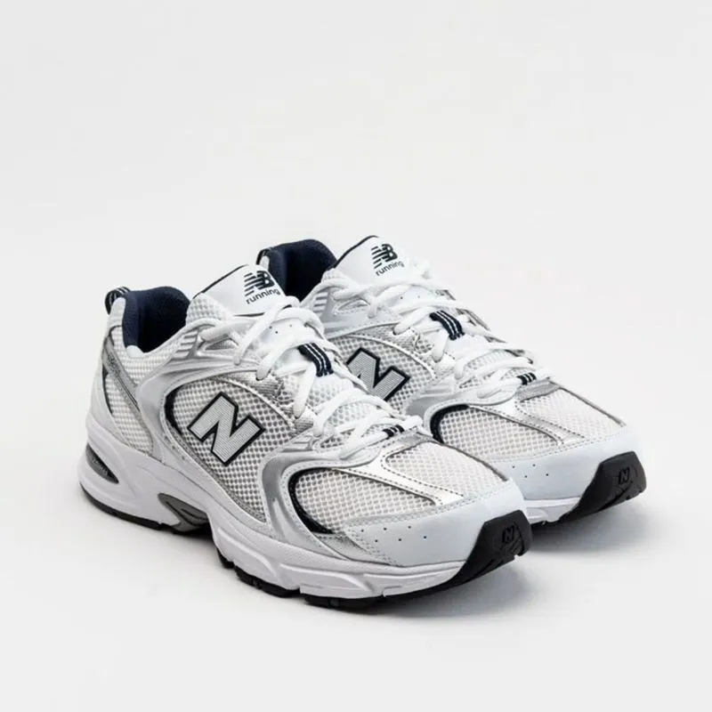New Balance 530 White Silver Navy photo 1
