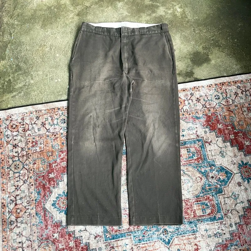 Dickies Pants USA DARK BROWN photo 1