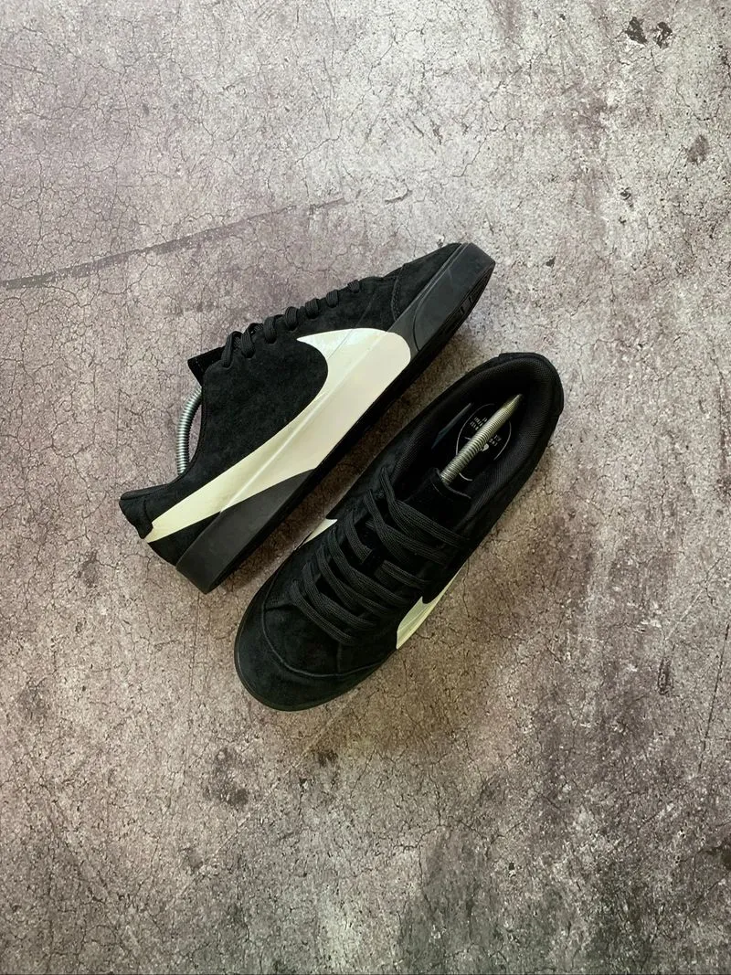 Nike Blazer City Low Black White photo 1