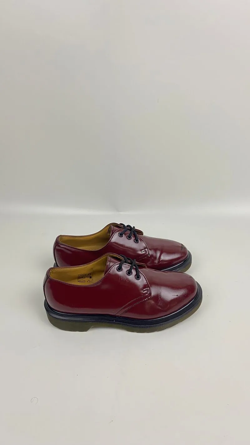 Dr. Martens Casual Boots Wanita burgundy photo 1