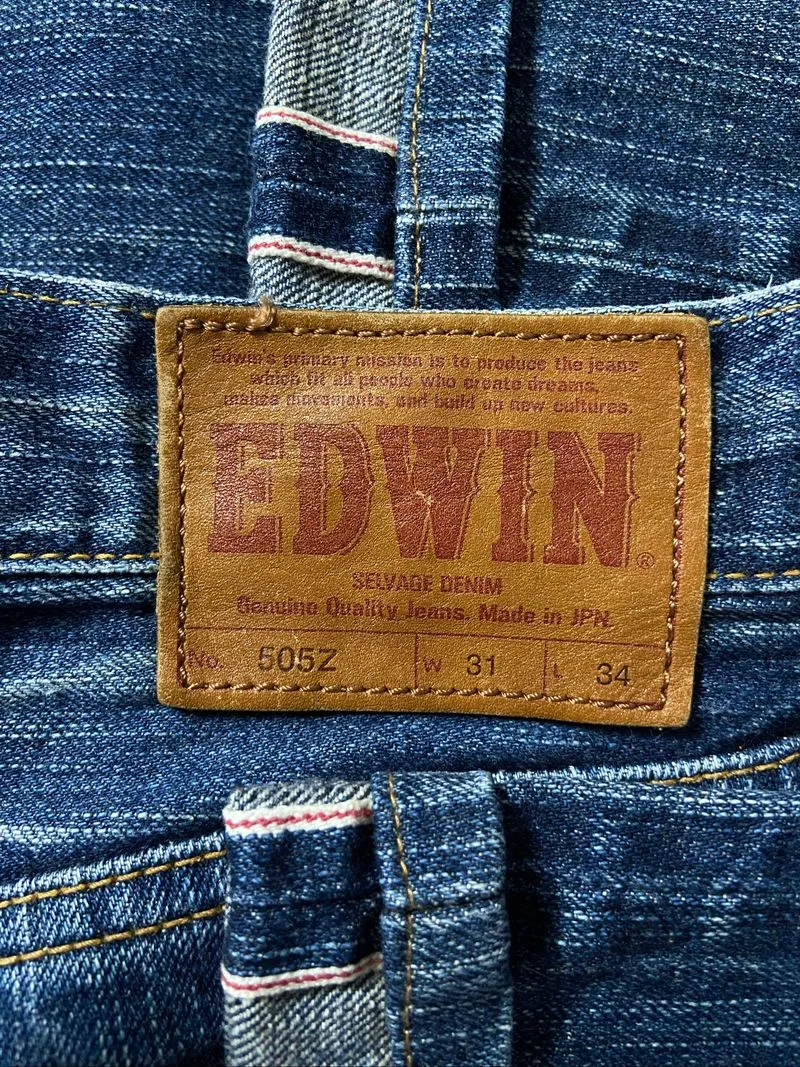 VTG EDWIN 505z SELVEDGE JEANS photo 1