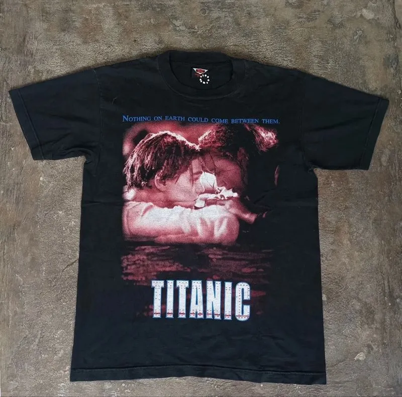 Kaos / T - shirt Vintage movie Titanic Leonardo de Capri’o photo 1