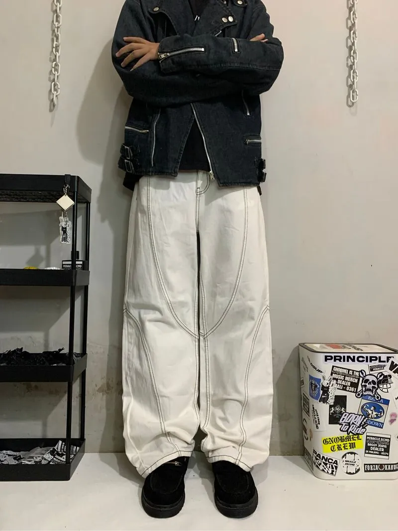 [TARGETTO] Baggy Jeans Unique Pecahpola 📌 photo 1