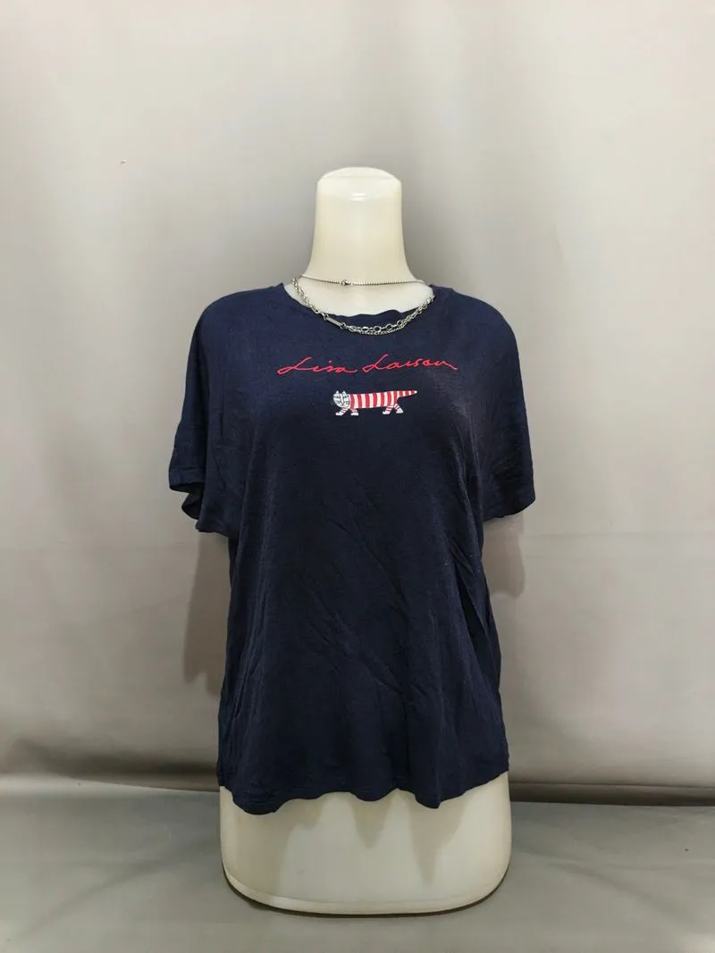 T-shirt uniqlo Lisa larson photo 1