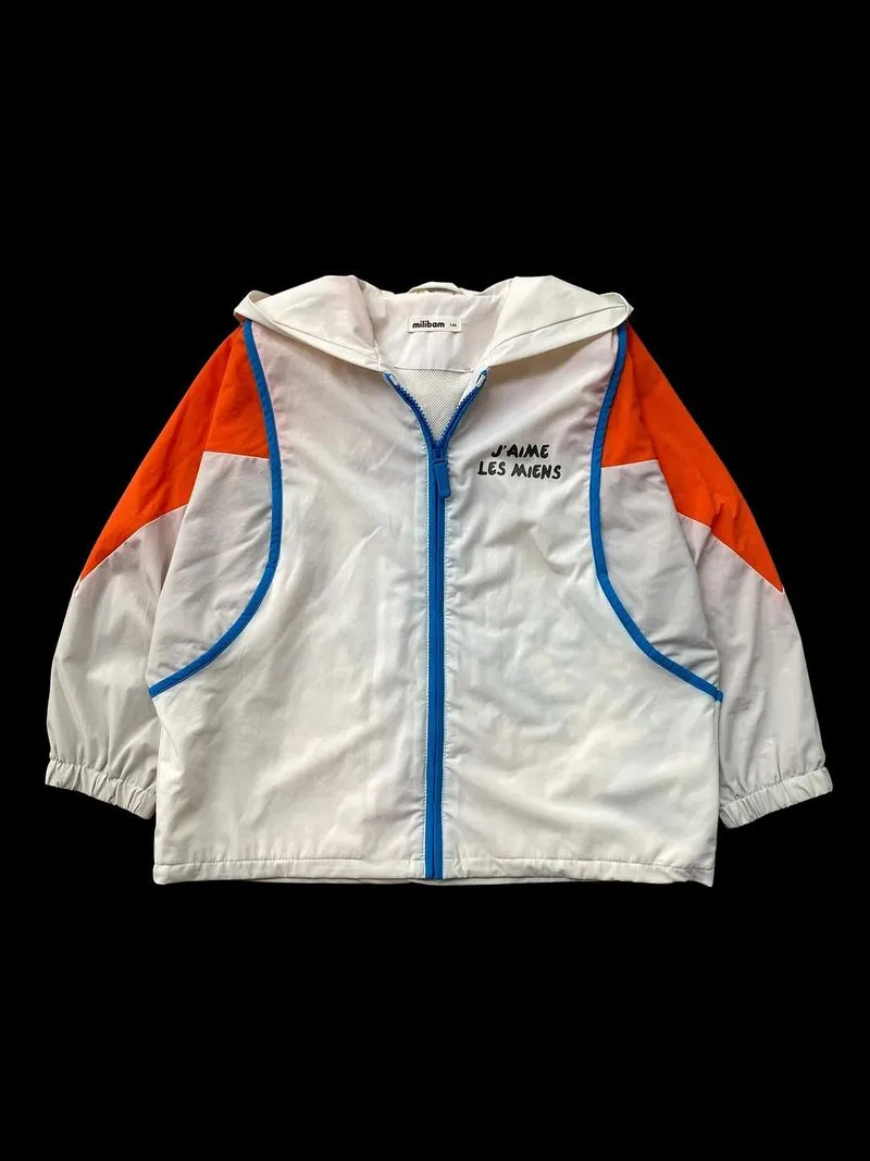 MILIBAM KIDS COLORBLOCK WINDBREAKER JACKET | OUTERWEAR | JAK photo 1