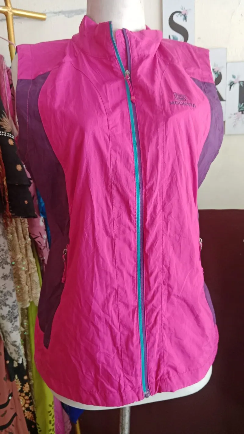 Jaket parasut olahraga mins pemakaian difto photo 1
