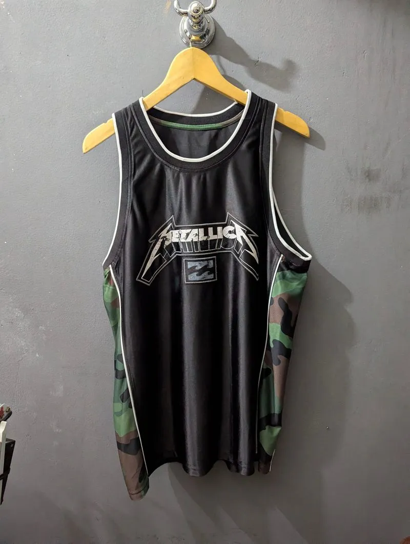 Jersey Band Metallica X Billabong Andy Irons size L photo 1