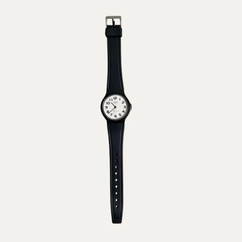 Jam Tangan Casio Hitam Putih photo 1