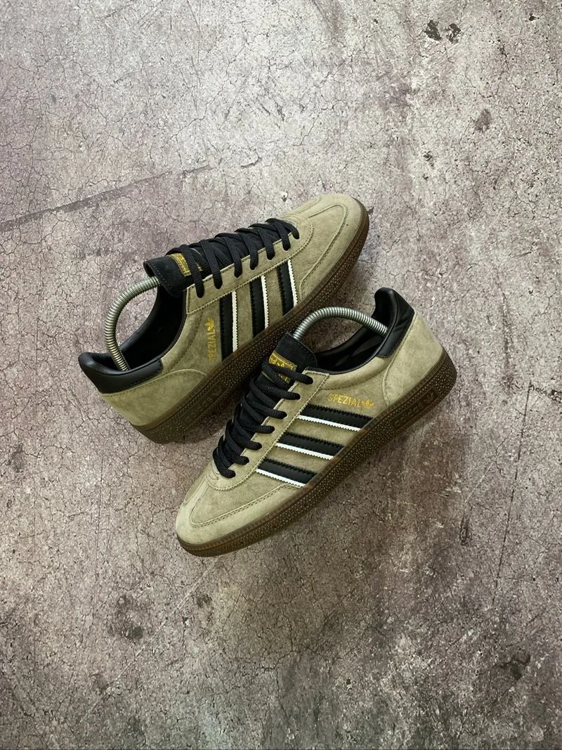 Adidas Spezial Handball Focus Olive Green Black photo 1