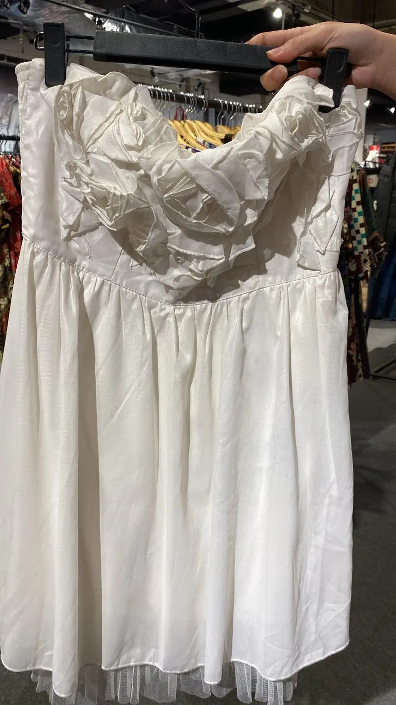 Fairy Coquette Prom dress Wanita white photo 1
