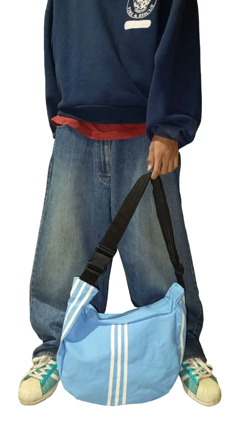 SLING BAG BEBY BLUE STRIP 3 photo 1