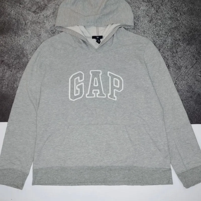 GAP Casual Hoody Pria gray photo 1
