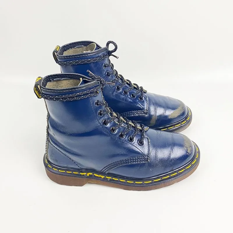 Dr. Martens Casual Boots Wanita navy photo 1