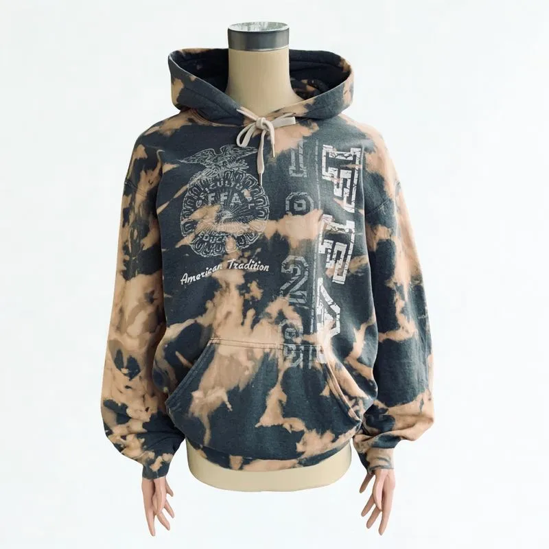 HOODIE GEMOY THRIFT OVERSIZE MOTIF PREMIUM photo 1