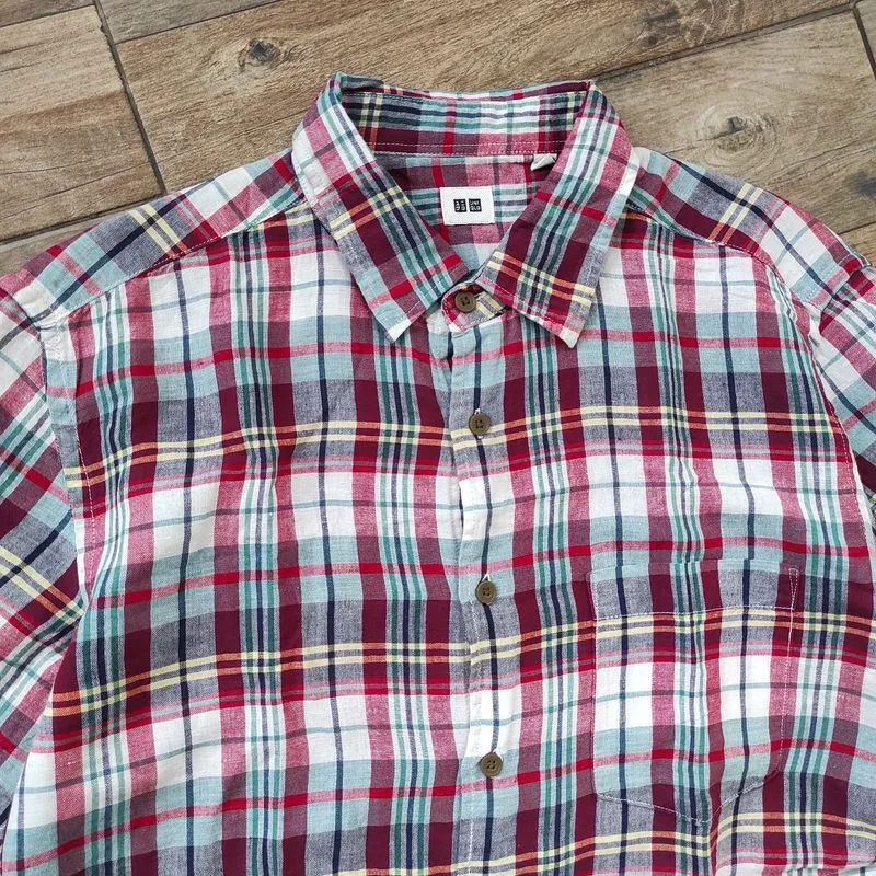 Kemeja Uniqlo Linen size L photo 1