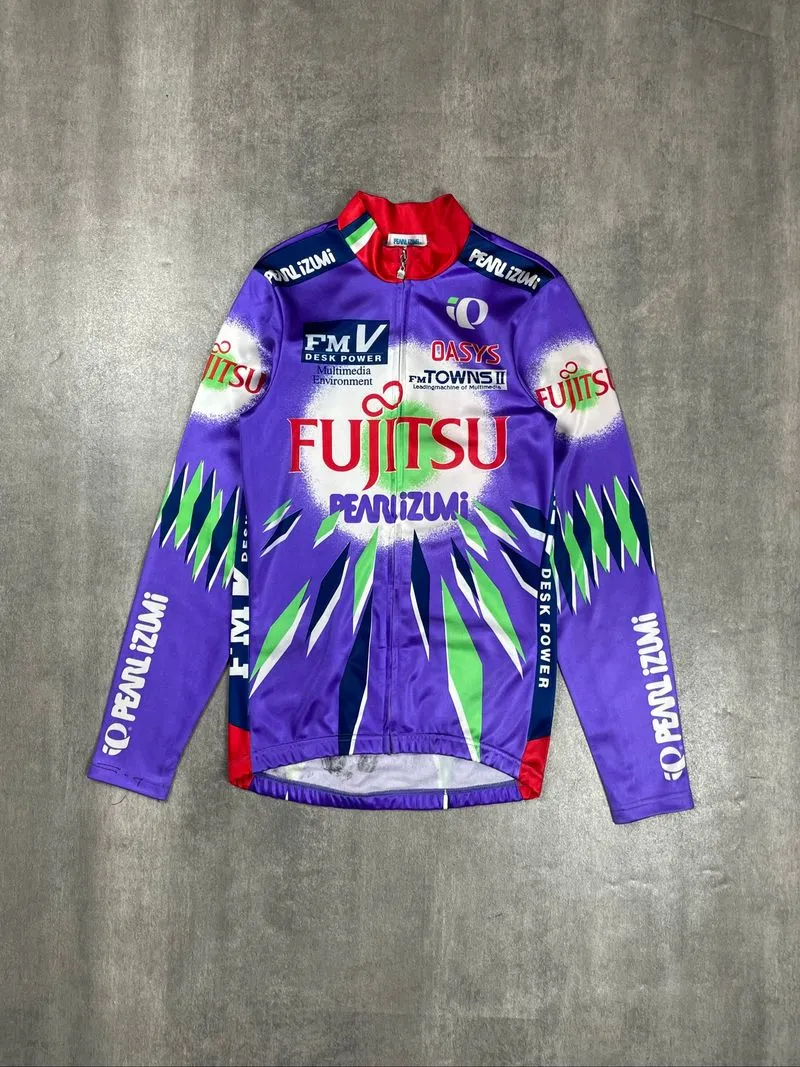 PEARL IZUMI 90’s FUJITSU TEAM CYCLING JERSEY RETRO COLOUR  photo 1
