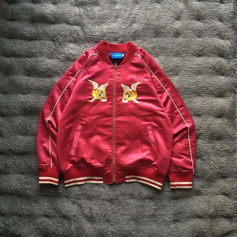 SUKAJAN BOMBER JACKET BY DISNEY FULL EMBROIDERY  photo 1