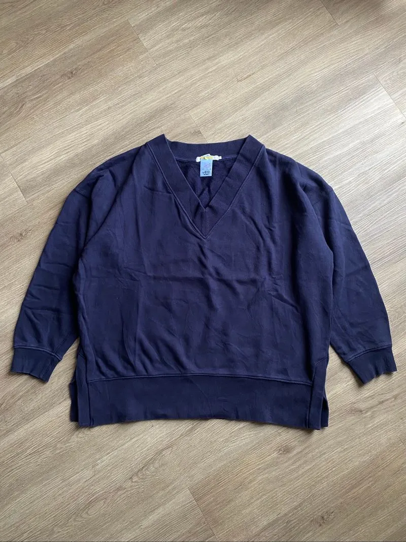 “AMERICAN HOLIC” BOXY CREWNECK CASUAL photo 1