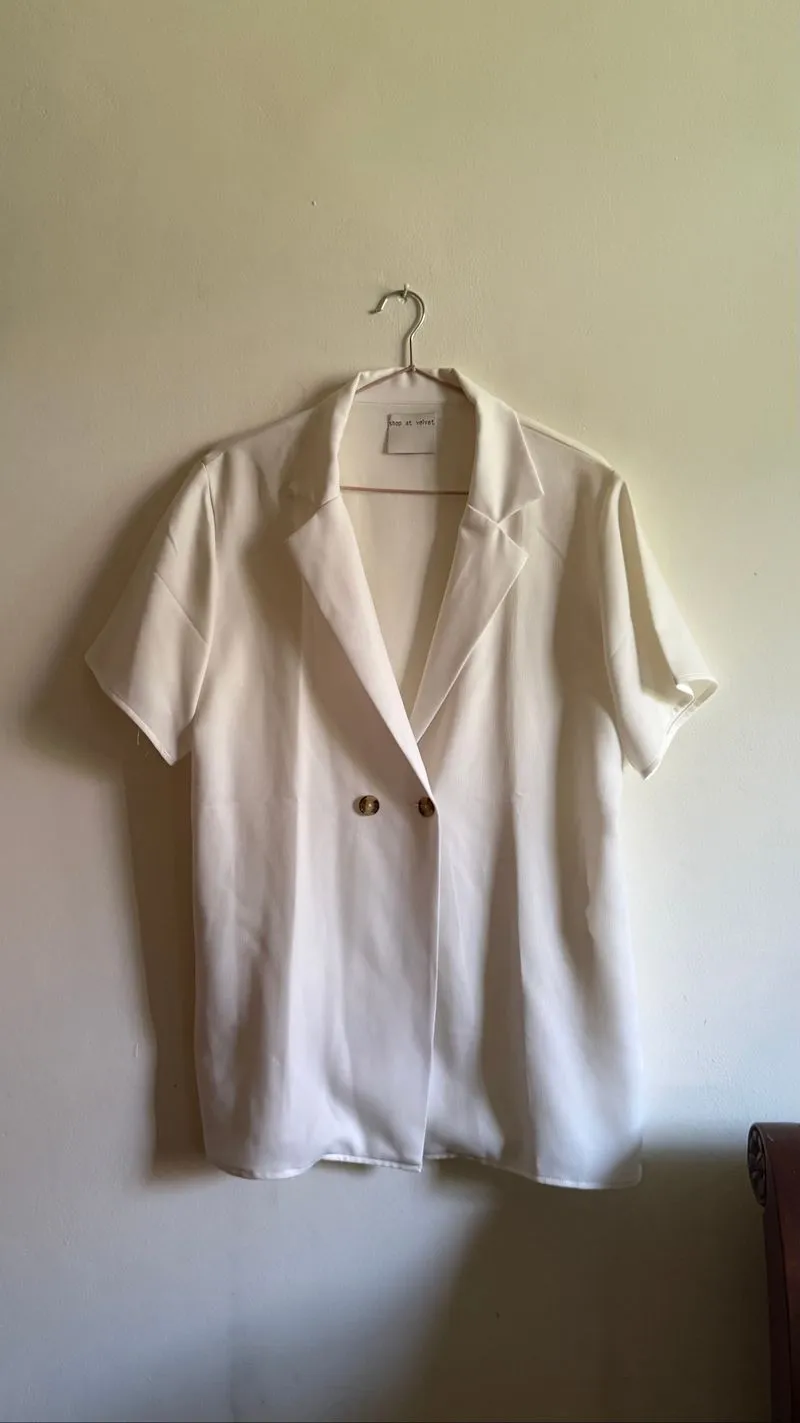 Shopatvelvet Short-Sleeve Blazer photo 1