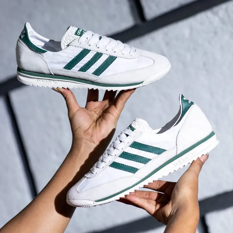 Adidas Sportswear Casual Sneakers Pria white green photo 1